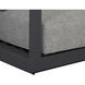 Tavira Charcoal / Lanikai Salt And Pepper Outdoor Sofa in Charcoal / Lanikai Salt / Pepper